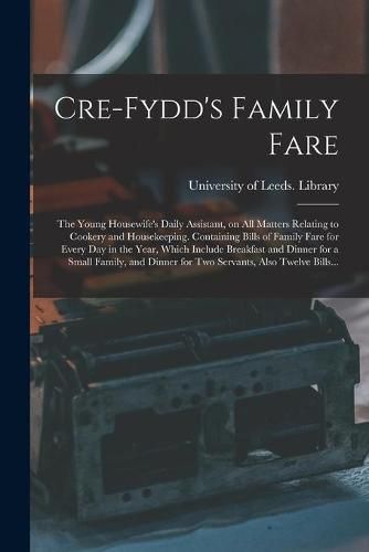 Cover image for Cre-Fydd's Family Fare