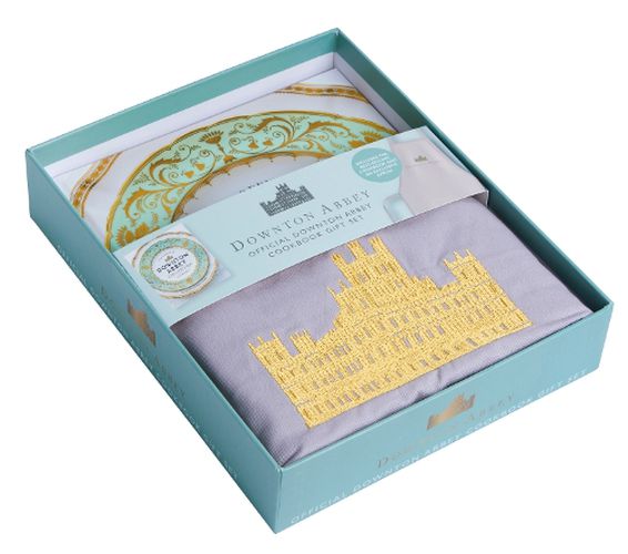 Cover image for The Official Downton Abbey Cookbook Gift Set (book and apron)