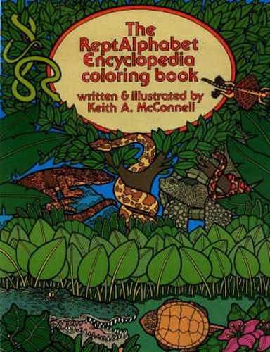 Cover image for Reptalphabet Encyclopedia Coloring Book
