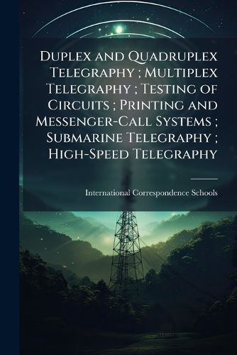 Cover image for Duplex and Quadruplex Telegraphy; Multiplex Telegraphy; Testing of Circuits; Printing and Messenger-Call Systems; Submarine Telegraphy; High-Speed Telegraphy
