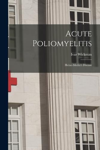 Cover image for Acute Poliomyelitis
