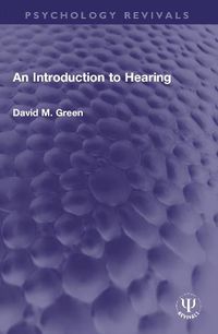 Cover image for An Introduction to Hearing
