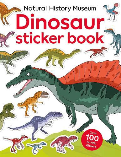 Cover image for Natural History Museum Dinosaur Sticker Book