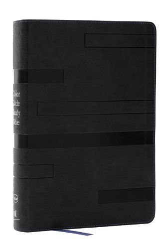 Cover image for Color Code Study Bible, Revealing God's Truth Color by Color (KJV, Black Leathersoft, Red Letter)