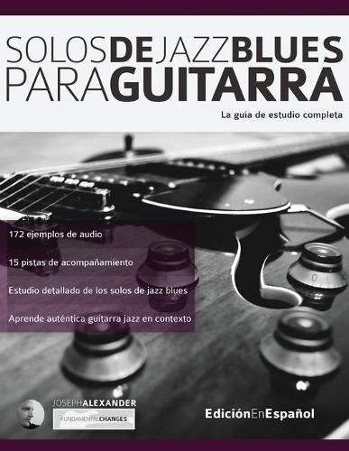 Cover image for Solos de jazz blues para guitarra