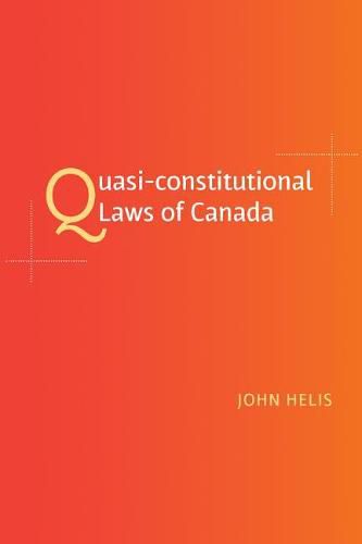 Cover image for Quasi-Constitutional Laws of Canada