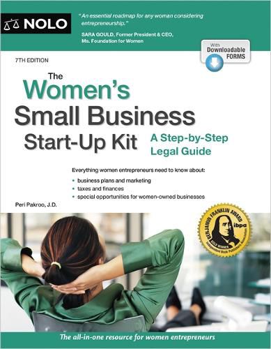 Cover image for The Women's Small Business Start-Up Kit: A Step-By-Step Legal Guide