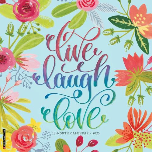 Cover image for Live, Laugh, Love 2026 12 X 12 Wall Calendar