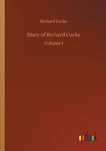 Cover image for Diary of Richard Cocks