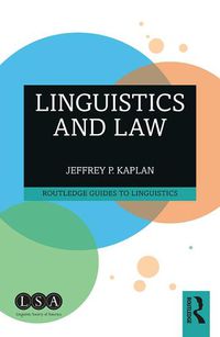 Cover image for Linguistics and Law