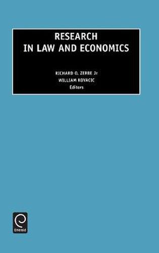 Cover image for Research in Law and Economics