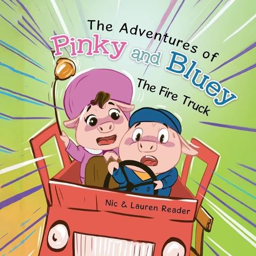 Cover image for Pinky and Bluey