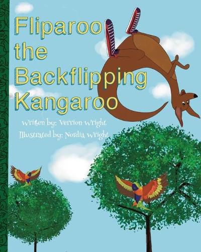 Cover image for Fliparoo the Backflipping Kangaroo