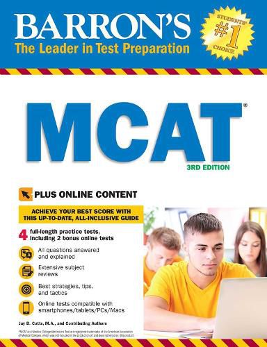 Cover image for MCAT with Online Tests