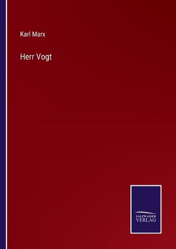 Cover image for Herr Vogt