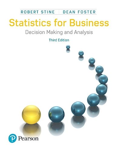 Cover image for Statistics for Business: Decision Making and Analysis