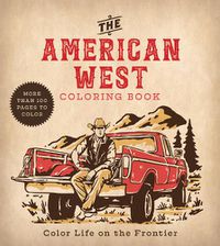 Cover image for American West Coloring Book