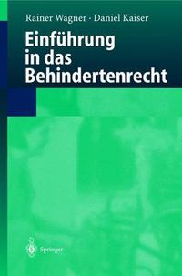 Cover image for Einfuhrung in das Behindertenrecht