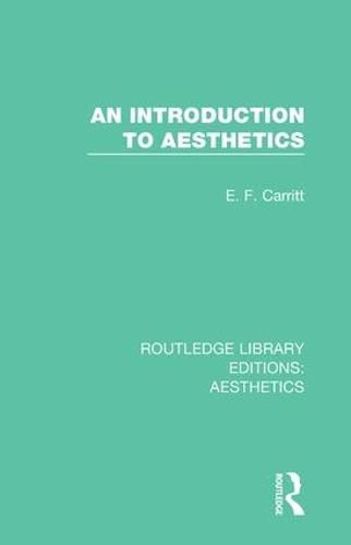 Cover image for An Introduction to Aesthetics