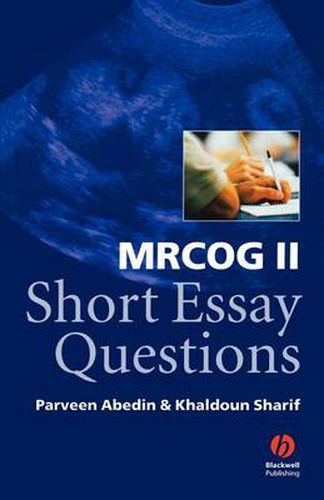 Cover image for MRCOG II: Short Essay Questions