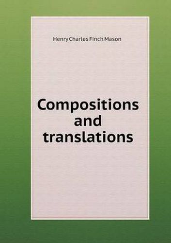 Cover image for Compositions and translations