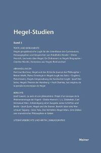 Cover image for Hegel-Studien / Hegel-Studien