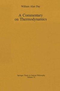 Cover image for A Commentary on Thermodynamics