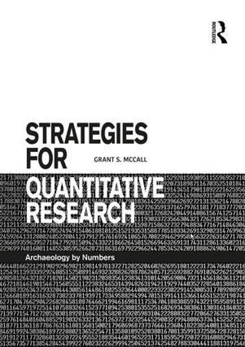 Cover image for Strategies for Quantitative Research: Archaeology by Numbers