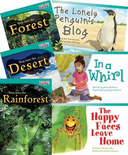 Step Into Biomes 6-Book Set (Themed Fiction and Nonfiction)