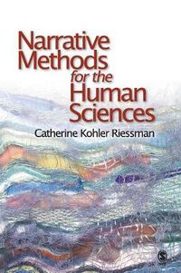 Cover image for Narrative Methods for the Human Sciences