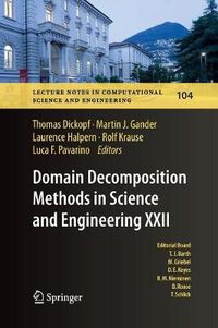 Cover image for Domain Decomposition Methods in Science and Engineering XXII