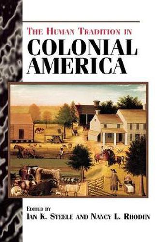 Cover image for The Human Tradition in Colonial America