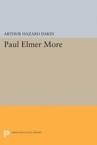 Cover image for Paul Elmer More