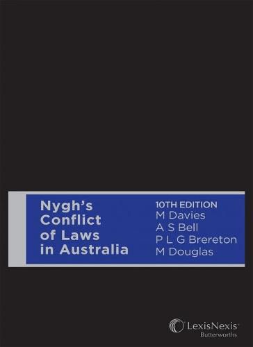 Nygh's Conflict of Laws In Australia