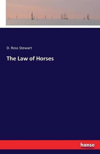 Cover image for The Law of Horses