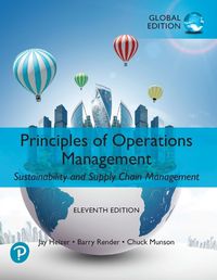 Cover image for Principles of Operations Management: Sustainability and Supply Chain Management, Global Edition