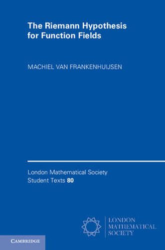 Cover image for The Riemann Hypothesis for Function Fields: Frobenius Flow and Shift Operators