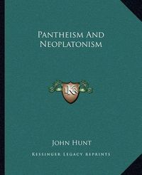Cover image for Pantheism and Neoplatonism