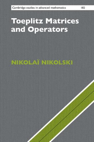 Cover image for Toeplitz Matrices and Operators