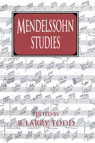 Cover image for Mendelssohn Studies