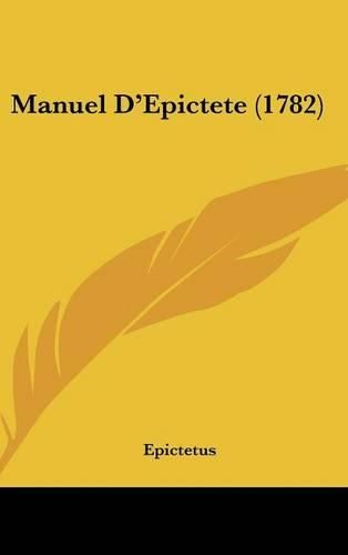 Cover image for Manuel D'Epictete (1782)