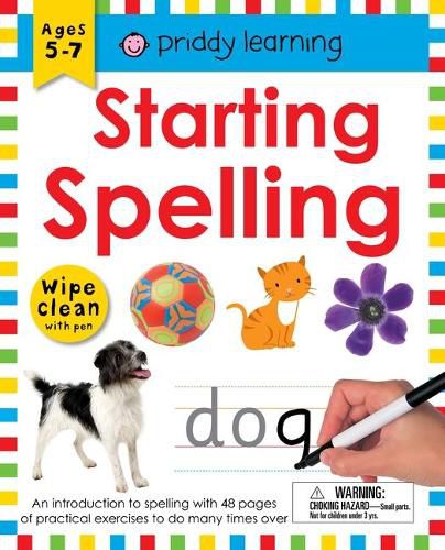 Cover image for Wipe Clean Workbook: Starting Spelling: An Introduction to Spelling with 48 Pages of Practical Exercises to Do Many Times Over