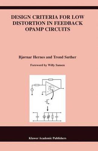 Cover image for Design Criteria for Low Distortion in Feedback Opamp Circuits