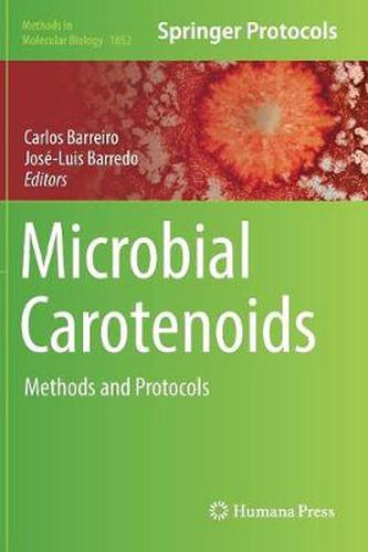 Cover image for Microbial Carotenoids: Methods and Protocols