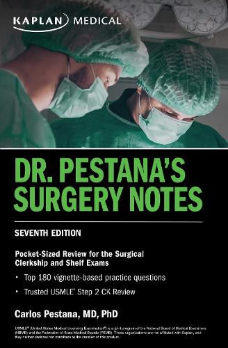 Cover image for Dr. Pestana's Surgery Notes: Pocket-Sized Review for the Surgical Clerkship and Shelf Exams