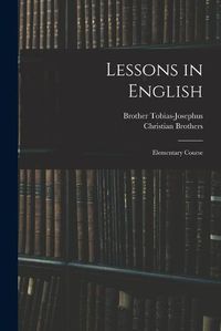 Cover image for Lessons in English; Elementary Course