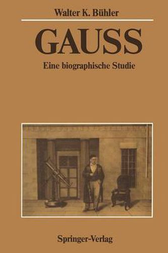 Cover image for Gauss: Eine Biographische Studie