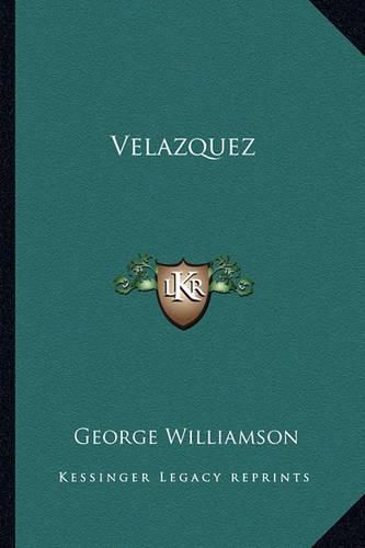 Cover image for Velazquez