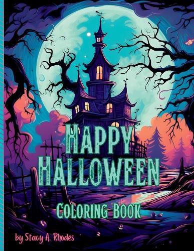 Cover image for Happy Halloween Coloring Book