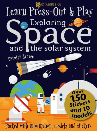 Cover image for Learn, Press-Out and Play Exploring Space and the Solar System